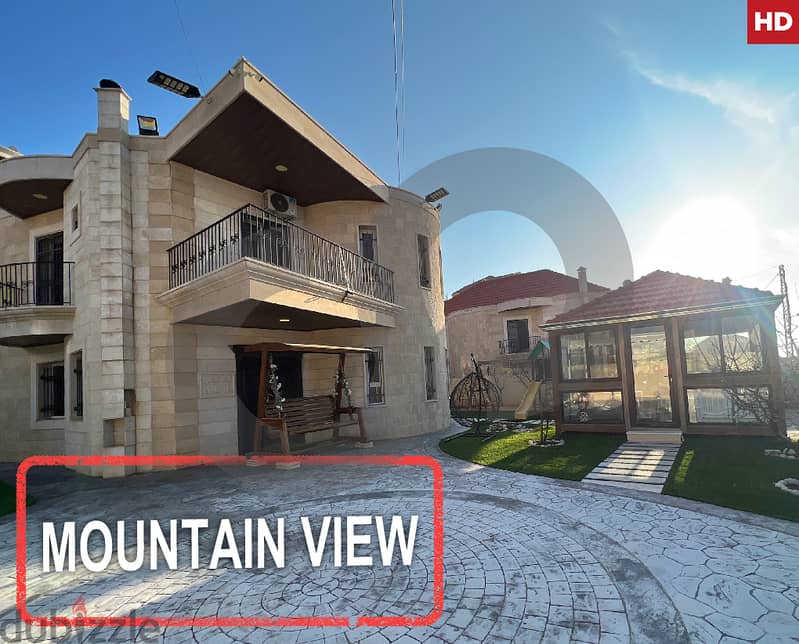 Charming Villa-Mountain View -Sawfar, Majdal Baana/صوفر REF#HD116465 0