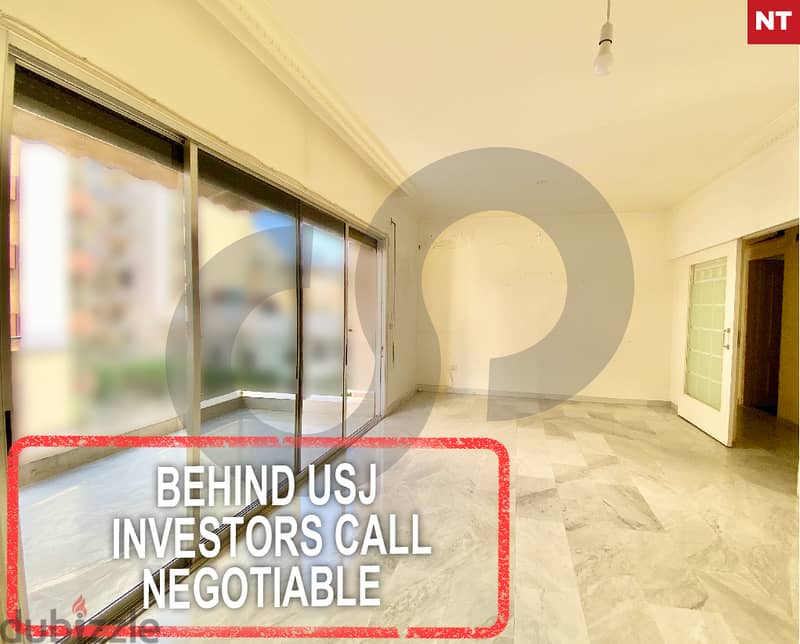 Calm stay, 1 apartment per floor, behind USJ-Ras Nabeh REF#NT115636 0