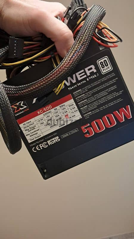 X-Power PSU 500W (Boxed) 4