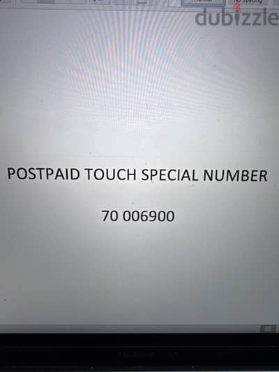 special number