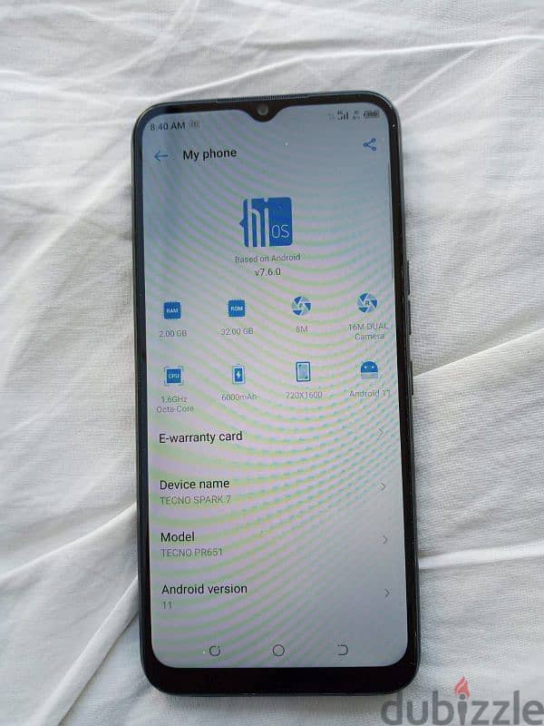 itel p37 pro + tecno spark7 for salle 12