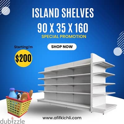 Shelves for Supermarket & Stores New