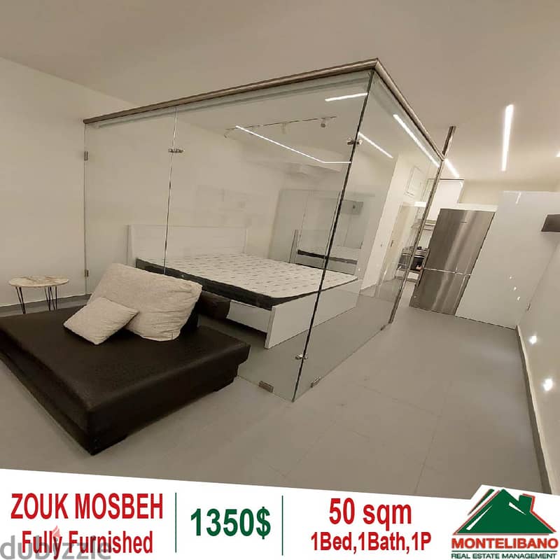 50 sqm chalet for rent in Zouk Mosbeh!! 1