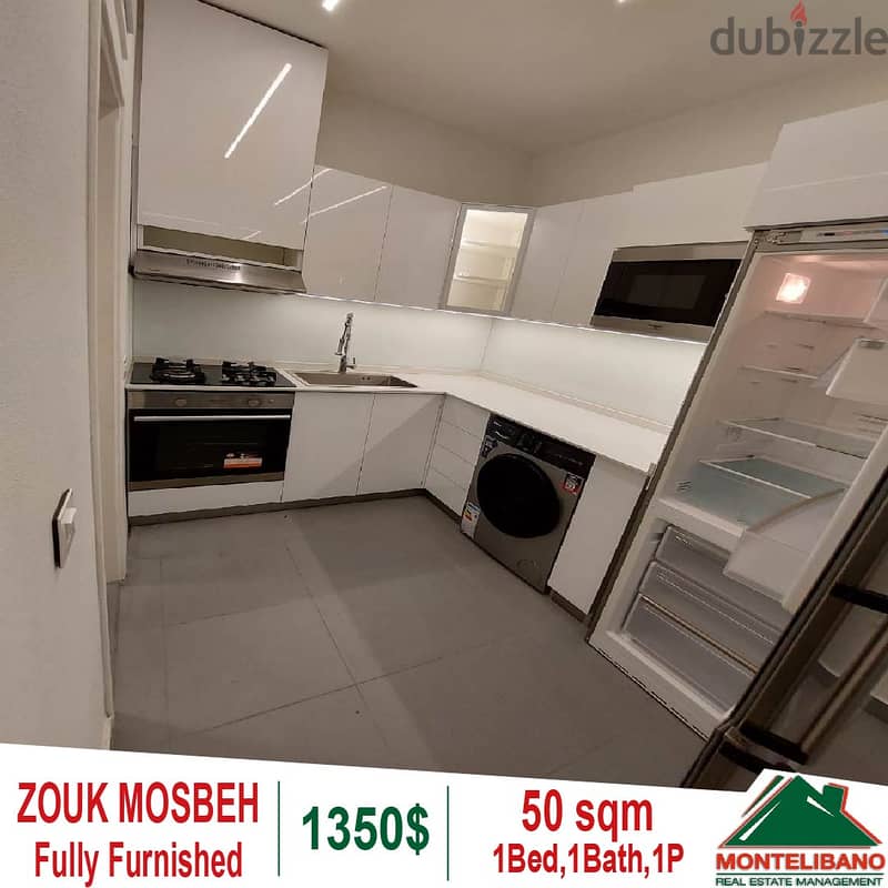 50 sqm chalet for rent in Zouk Mosbeh!! 2