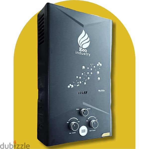 Eco industry original water heater سخان مياه عالغاز الاصلي 0