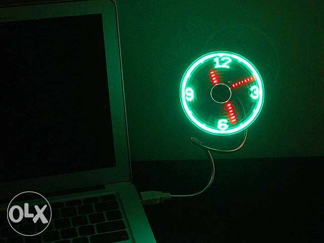 usb clock fan new technology 2