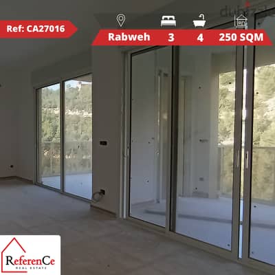 New apartment for sale in Rabweh شقة جديدة للبيع في الربوة