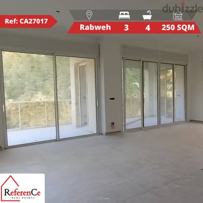 New apartment with view in Rabweh شقة جديدة للبيع في الربوة