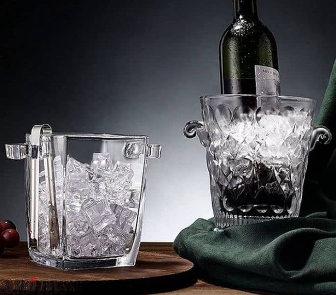 glass ice bucket 2