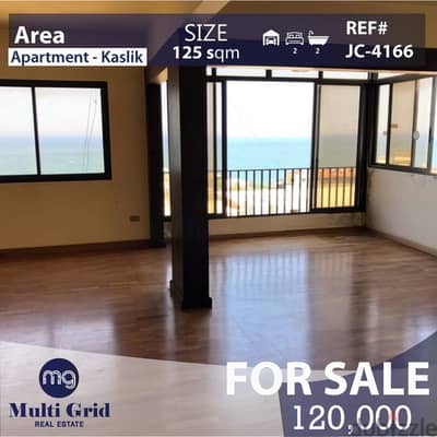 JC-4166, Apartment For Sale in Kaslik , شقة للبيع في الكسليك