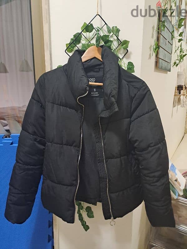 stradivarius puffer padded jacket 0