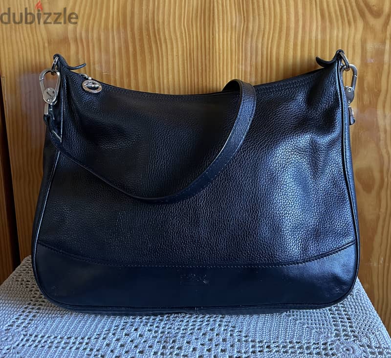 Longchamp Leather Crossody Bag 1