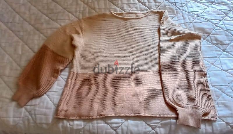 Very soft wool top (Beige rose) 0