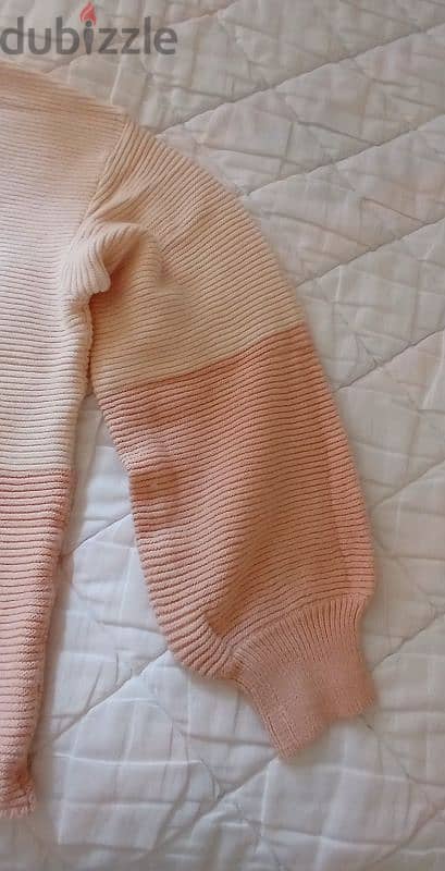 Very soft wool top (Beige rose) 2