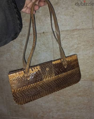 original snake leather bag