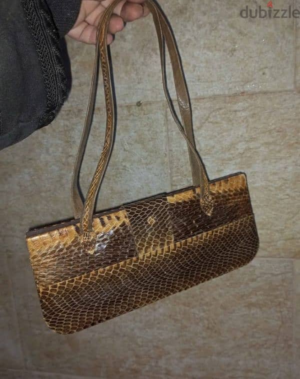 original snake leather bag 0