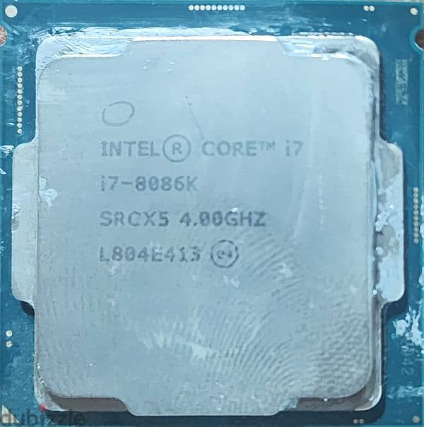 CPU Intel Core i7-8086K 2