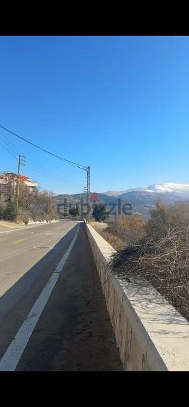 land for sale in choueir أرض للبيع في الشوير طريق زغرين 5