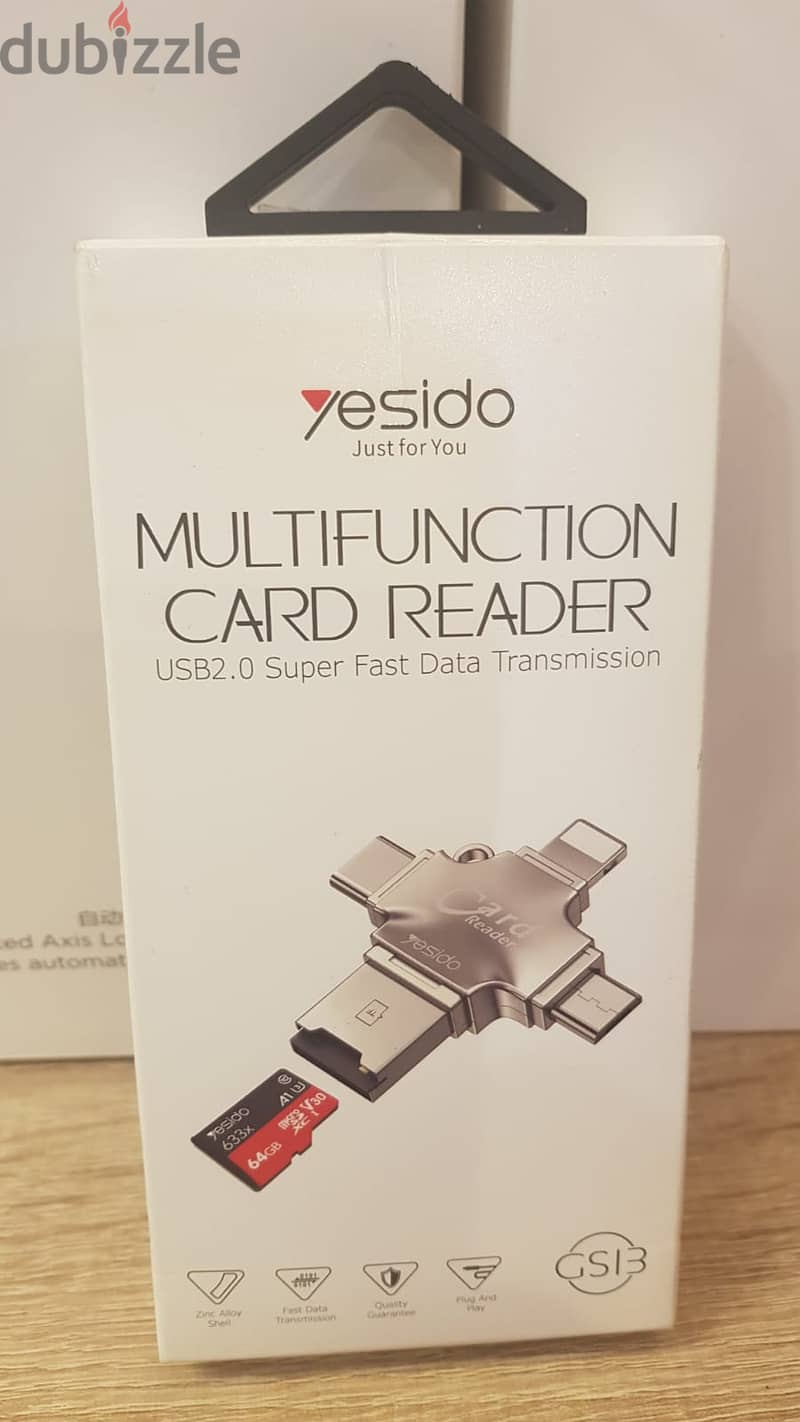 YESIDO MULTIFUNCTION CARD REDADER GS13 amazing & last price 0