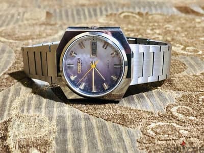 citizen automatic watch orginal fine working 1970 ساعة ستيزين لأصلي