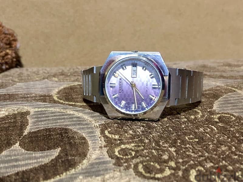 citizen automatic watch orginal fine working 1970 ساعة ستيزين لأصلي 3