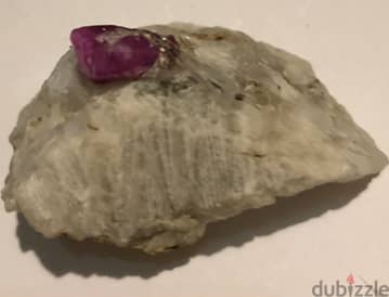 RUBY ROUGH SPECIMEN ROCK RAW GEM PAKISTAN HUNZA UNCUT NATURAL 1