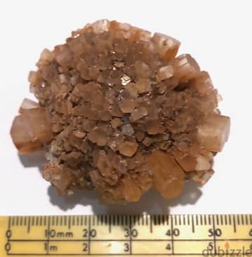 Red aragonite crystal Specimen Rock raw gem morocco