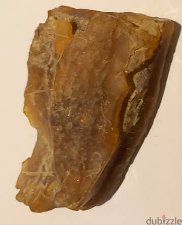 Yellow Amber stone specimen rock raw gem 2