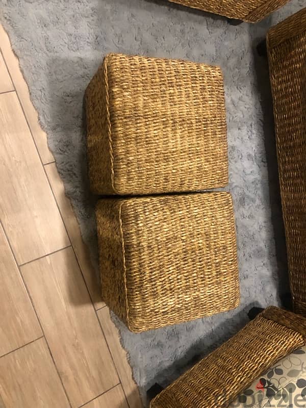 bamboo rattan (خيزران) set in excellent condition. 380$ 2