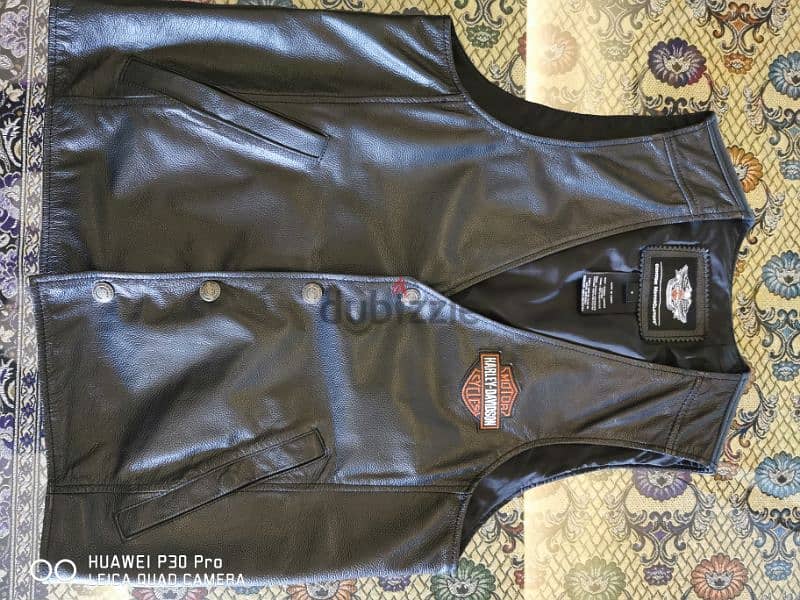 Harely Davidson gilet leather 3