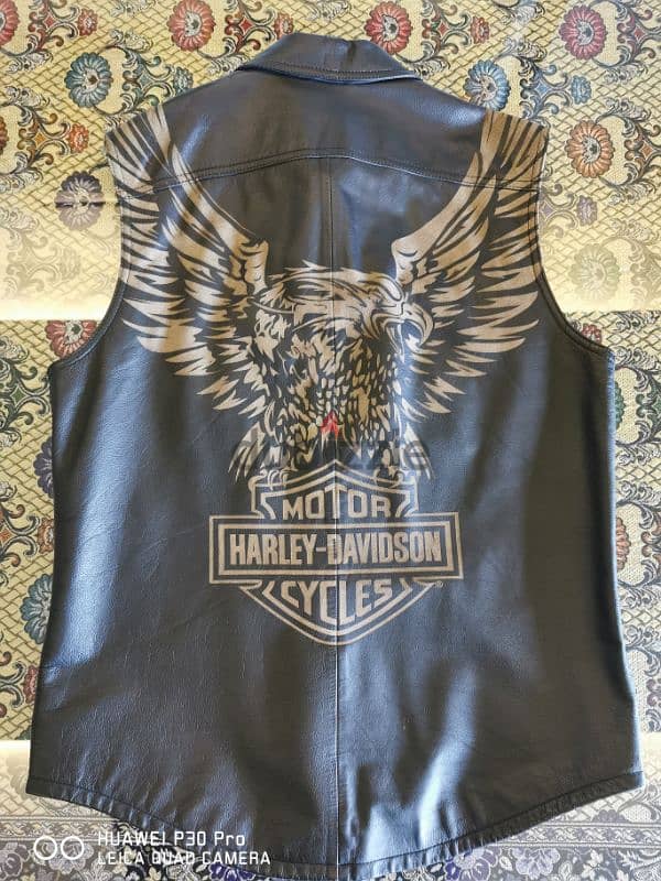 Harely Davidson gilet leather 13