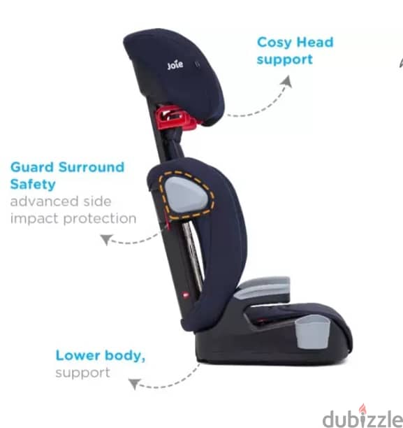 CarseatJoie elevate from age 1 til 12 exellent condition free delivery 3