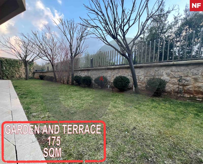 175 SQM TERRACE WITH GARDEN IN AJALTOUN ! REF#NF01444 ! 0