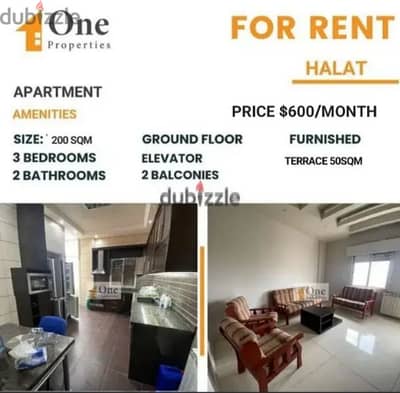 APARTMENT FOR RENT IN HALAT