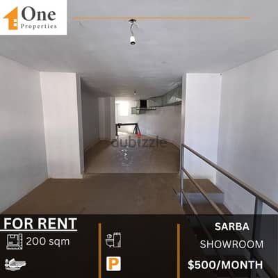 SHOWROOM FOR RENT IN SARBA