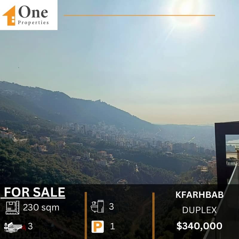 DUPLEX FOR SALE IN KFARHBAB 0