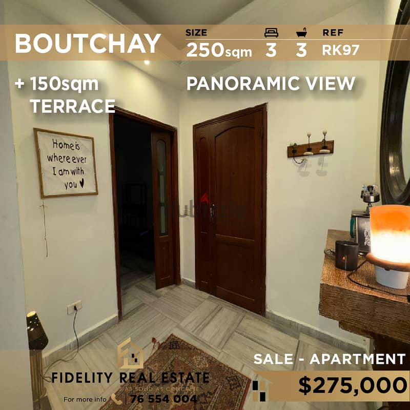 Apartment for sale in Boutchay RK97 شقة للبيع في بوتشاي 0