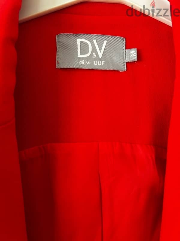 Sleeveless Red Gilet Jacket 1