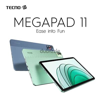 Tecno Megapad 11 128GB, ram up to 16gb