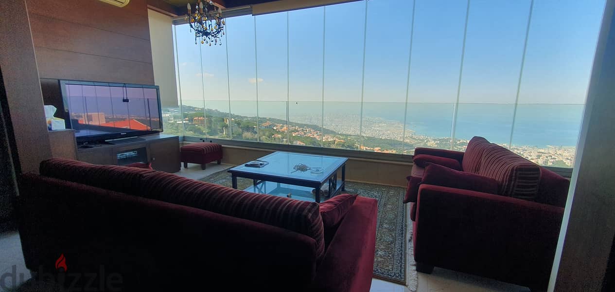 Panoramic View Apartment For Sale Or Rent In Broumana 0