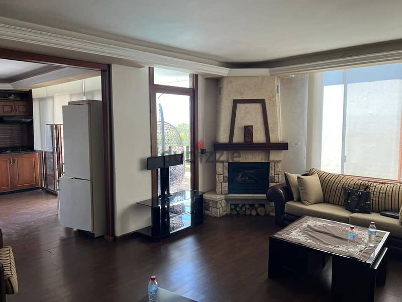 Fully Furnished Duplex Chalet for Rent in Zahle, Ain El Daouk #6461 1