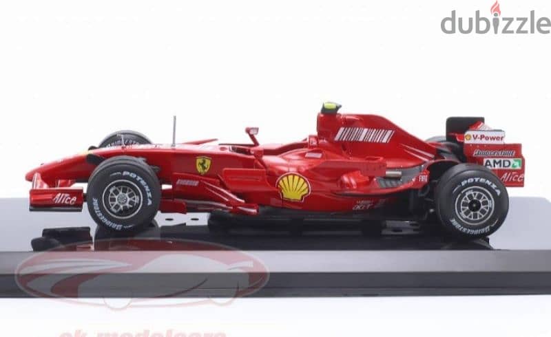 Kimi Raikkonen Ferrari F2007(GP Brazil '07) diecast car model 1:24. 2