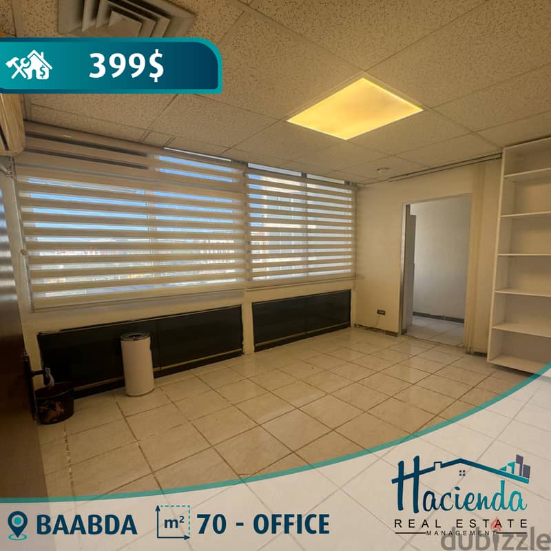 Monthly Payment Office For Rent In Baabda 0