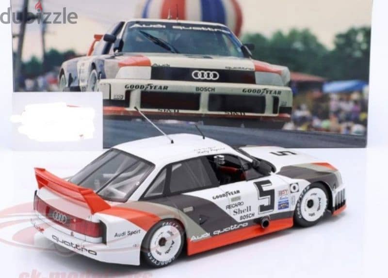 Audi 90 GTO  (IMSA 1989,) diecast car model 1;18 . 4