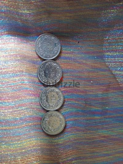 4 swiss 1/2 francs