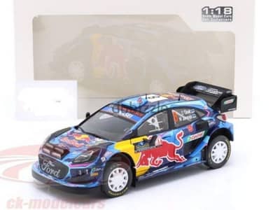 Ford Puma Rally 1 Hybrid (Rally Sweden '23) diecast car model 1;18.