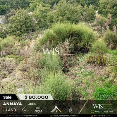  Prime 810 SQM Land for SALE in Annaya!