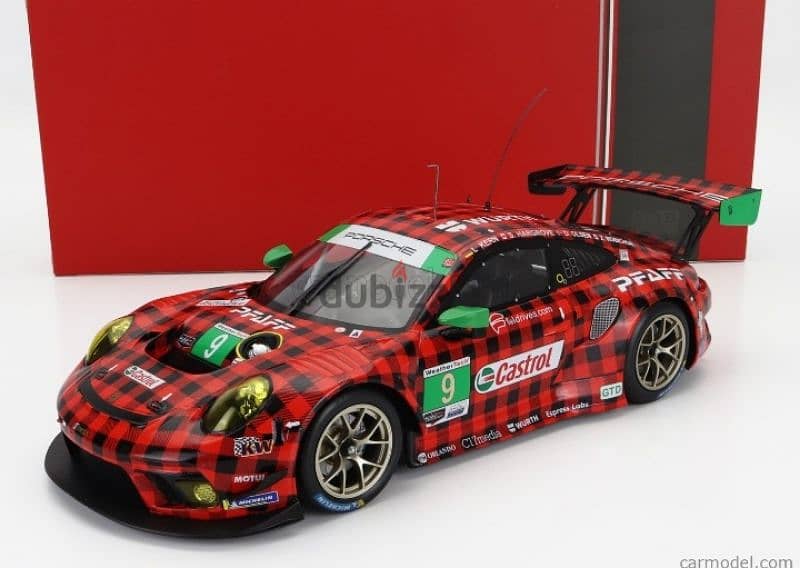 Porsche GT3 R (24h Daytona 2019) diecast car model 1;18. 0