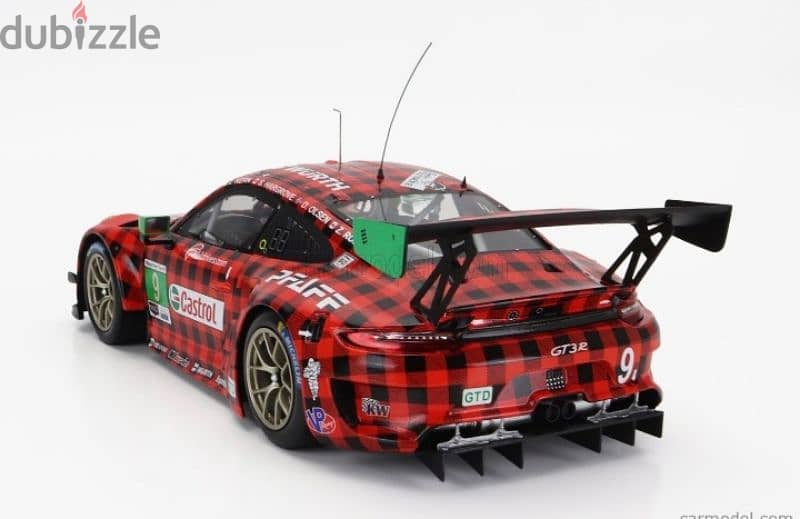 Porsche GT3 R (24h Daytona 2019) diecast car model 1;18. 2