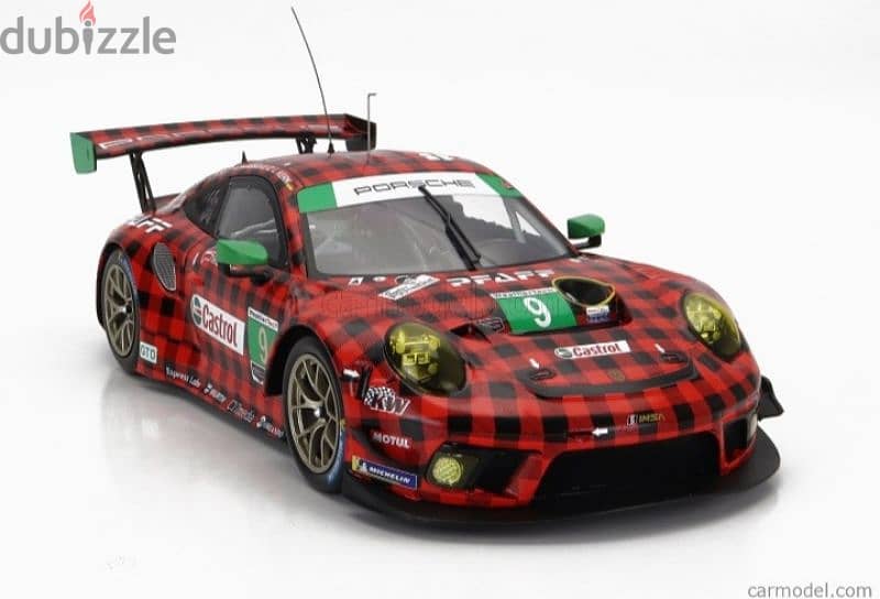 Porsche GT3 R (24h Daytona 2019) diecast car model 1;18. 3